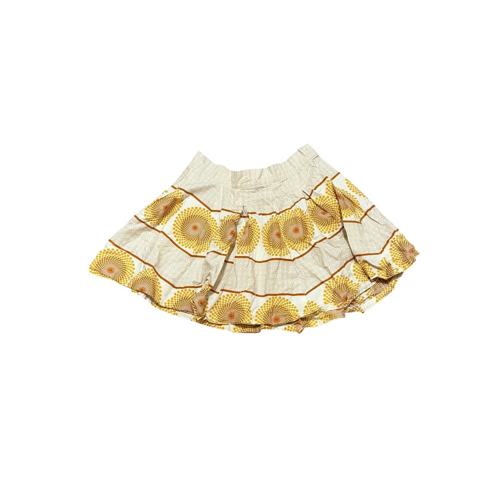 Francis + Benedict Size Large‎ Cotton Wax Print Orange Yellow